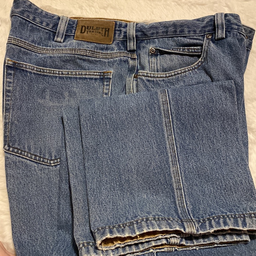 men’s Duluth Ballroom Double Flex 40x36 jeans